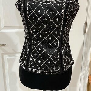 White House Black Market Corset Top
